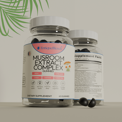 MUSHROOM EXTRACT COMPLEX 10 in 1  VITAMINS MUSHROOM GUMMIES